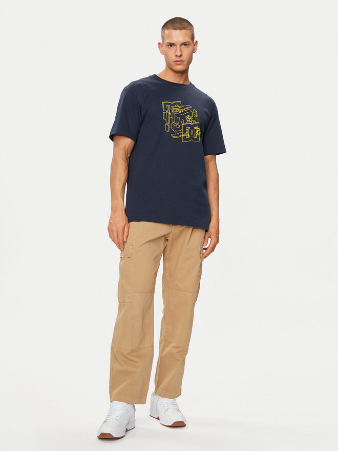 DC DC Camiseta Rebuild Hss ADYZT05337 Azul marino Regular Fit