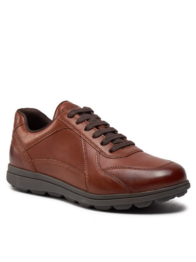 Geox Sneakersy Geox U Spherica Ec12 U45GRA 00043 C6001 Brązowy