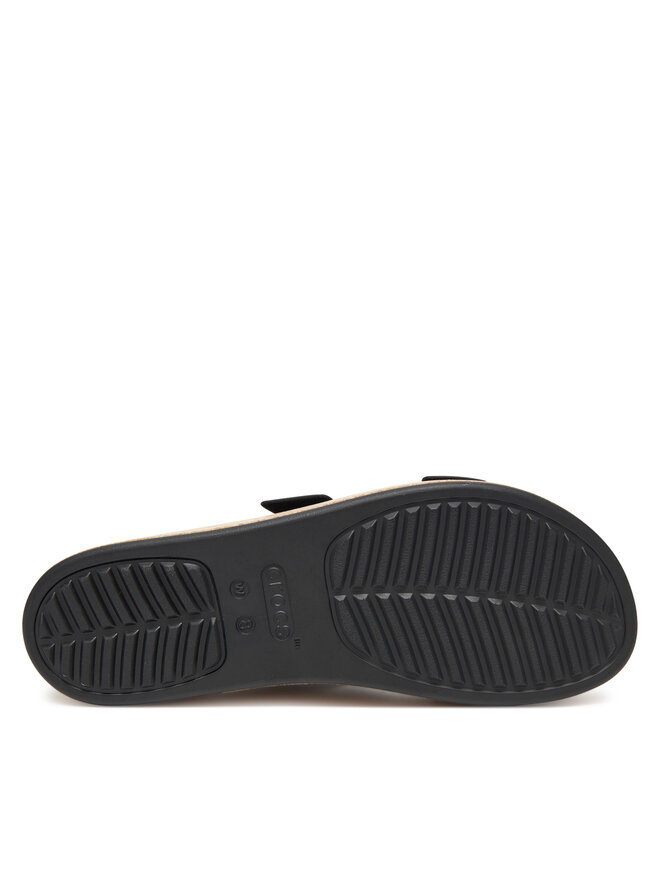 Crocs Klapki Crocs Brooklyn Cork Buckle 211252 Czarny