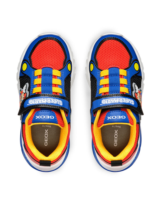 Geox Sneakersy Geox J Ciberdron J55LBF 1454 C0833 M Barevná