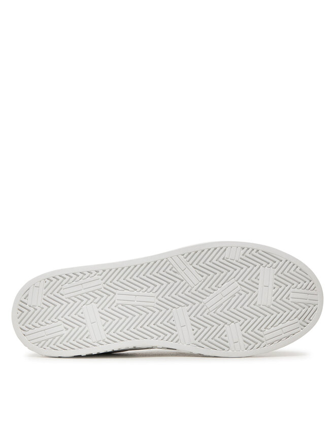 Tommy Jeans Sneakersy Tommy Jeans Tjw Logo Outsole Sneaker Ess EN0EN02703 Biały