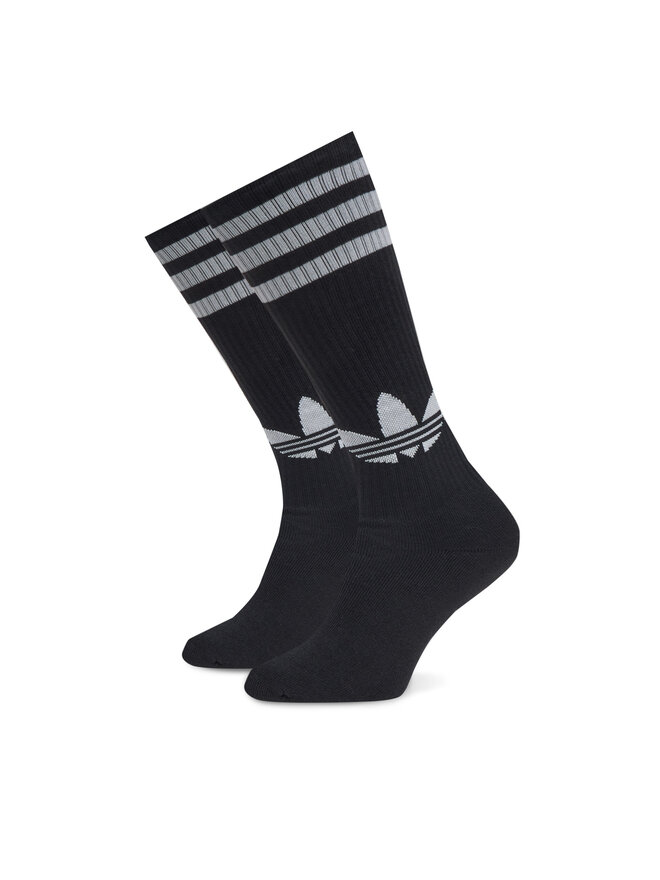 adidas Zestaw 2 par wysokich skarpet unisex adidas Knee JC8878 Biały
