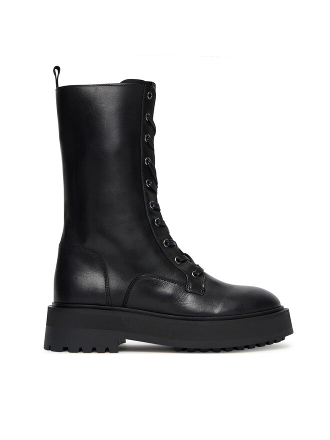 Aeronautica Militare Trapper stila apavi Aeronautica Militare 252SC0313DPL00254 Melns