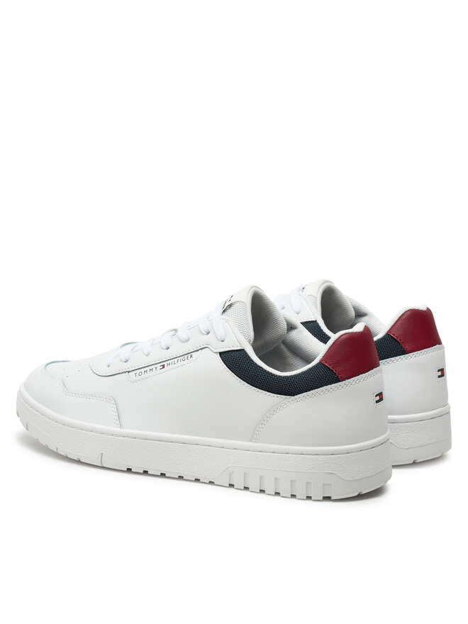 Tommy Hilfiger Αθλητικά Tommy Hilfiger Th Basket Core Lite Lth FM0FM05369 Λευκό