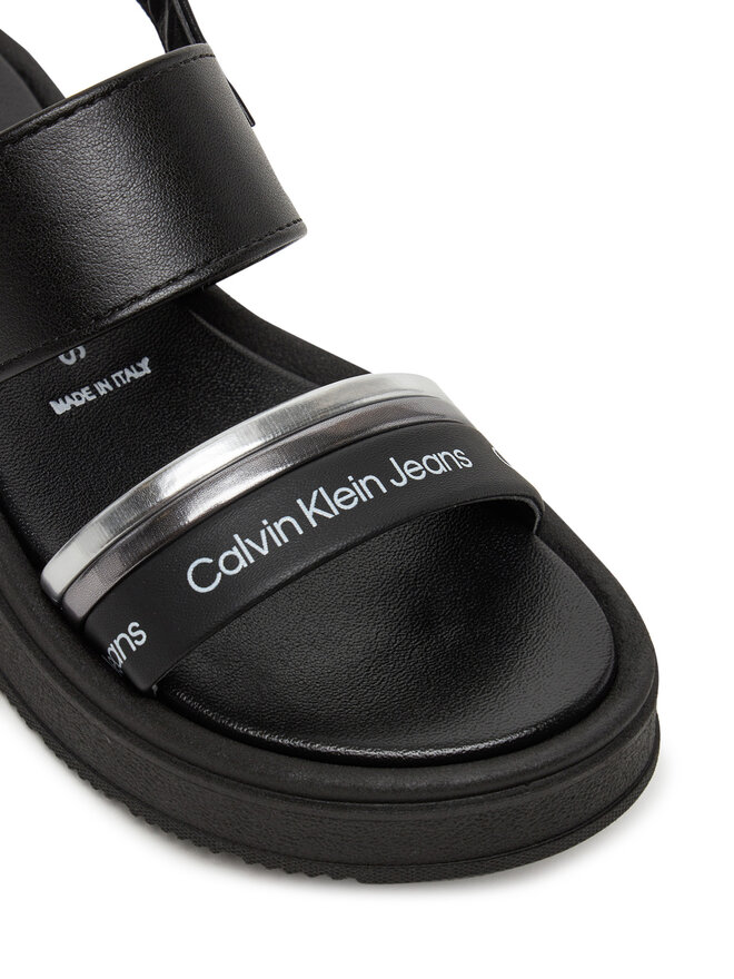 Calvin Klein Jeans Sandale Calvin Klein Jeans V4A2-82053-0371X M Negru