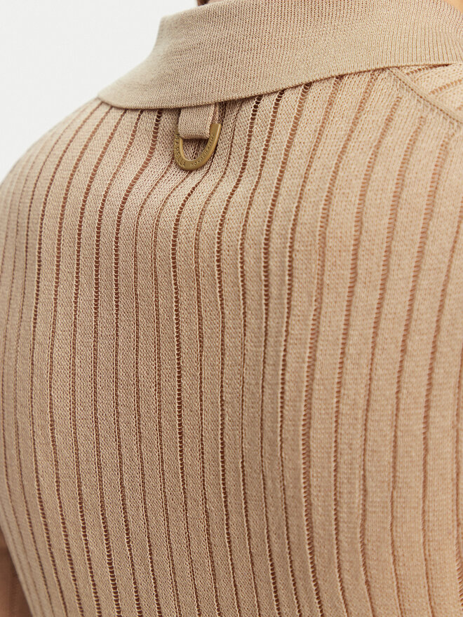 Marella Marella Poloshirt Torbole 2513361145 Beige Slim Fit