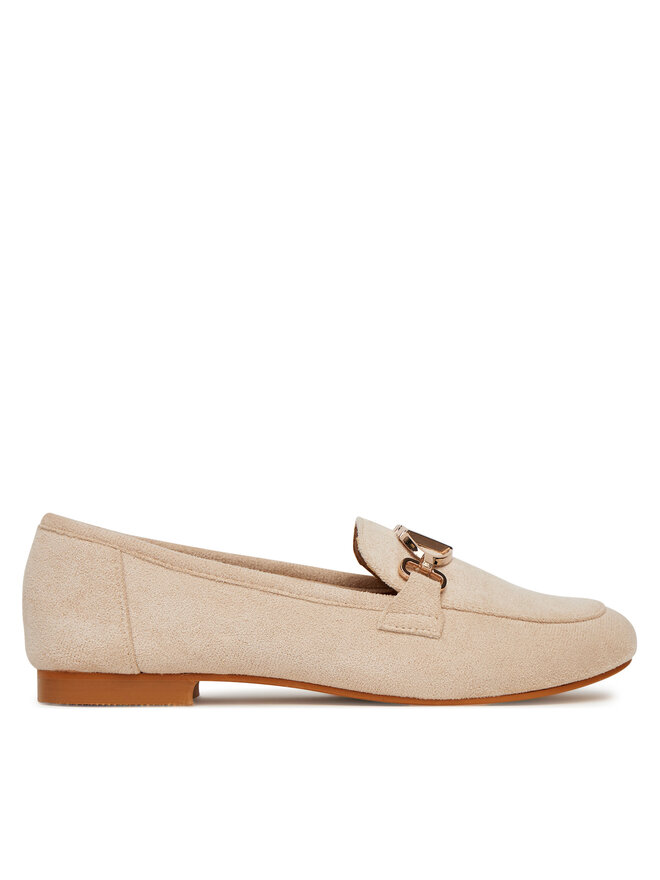 DeeZee Loafersy DeeZee 200-1 Beżowy