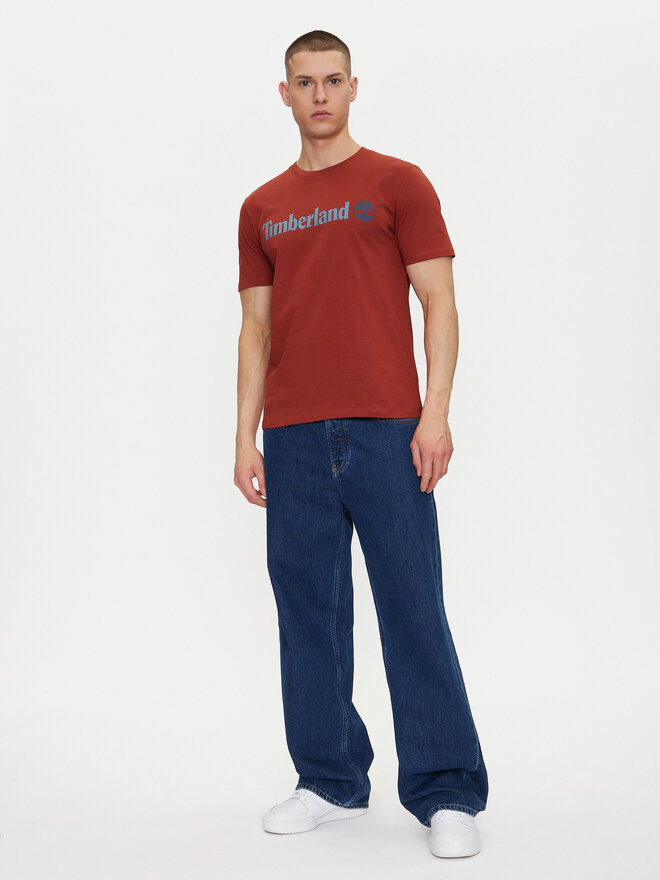 Timberland Timberland Marškinėliai TB0A5UPQ Raudona Regular Fit