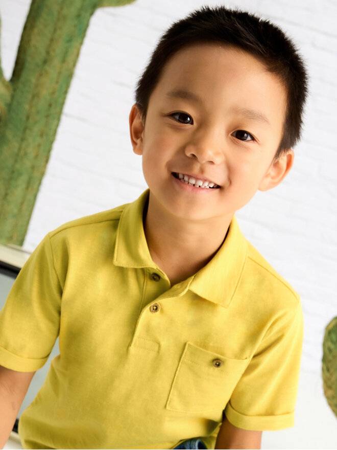 Mayoral Mayoral Polo 3109 Amarillo Regular Fit