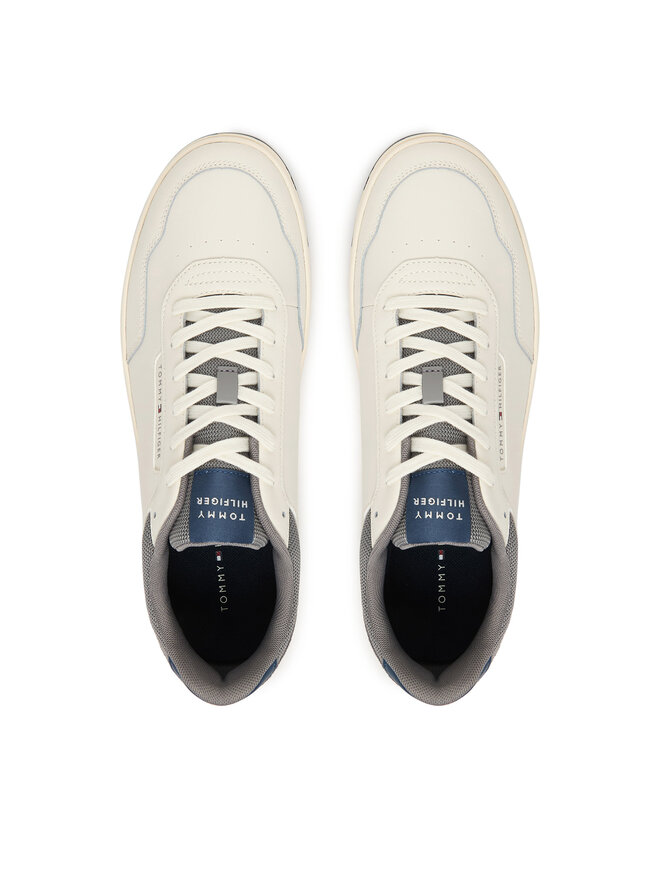 Tommy Hilfiger Sneakers Tommy Hilfiger Th Basket Core Lite Lth/Suede FM0FM05714 Weiß