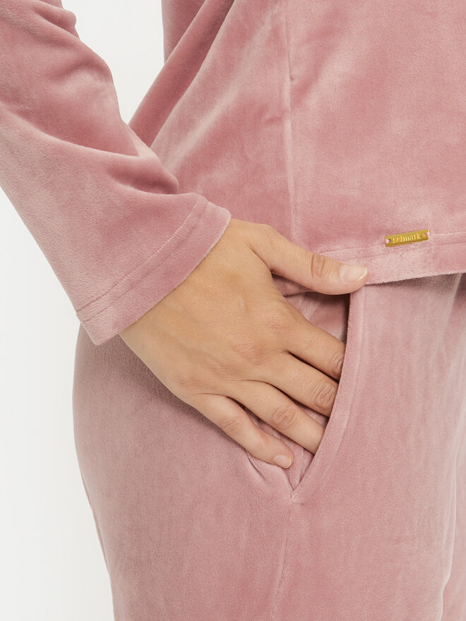 Selmark Selmark Pijama P8373 Rosa Regular Fit