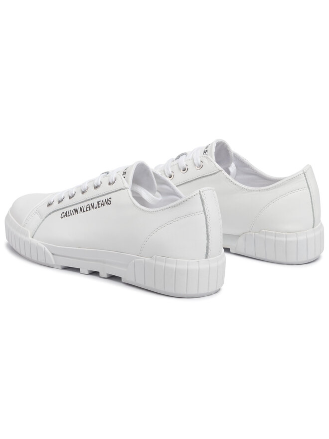Calvin Klein Jeans Sneakers aus Stoff Calvin Klein Jeans Burton S1754 Weiß