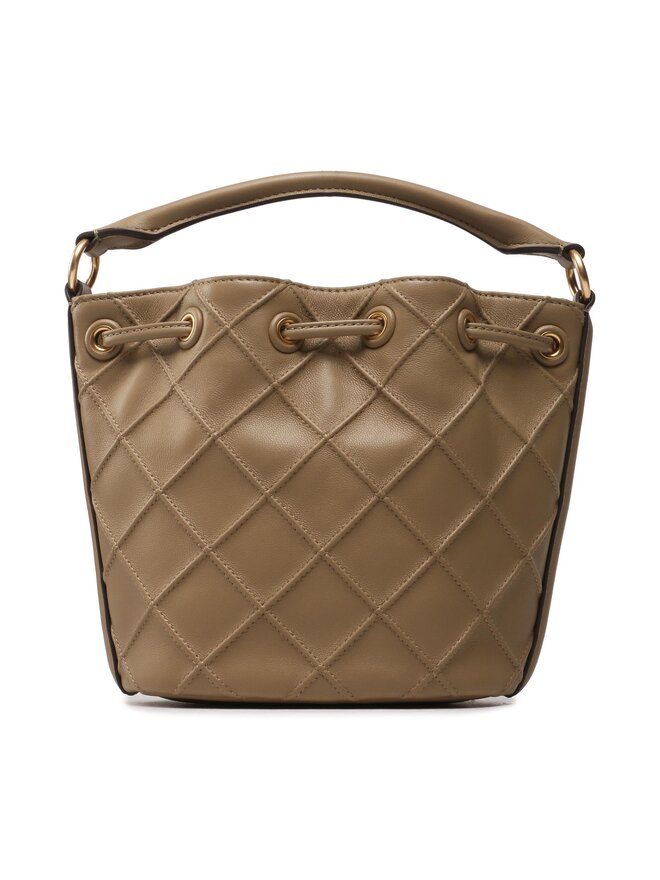 Tory Burch Сумка Tory Burch Fleming Soft Bucket Bag 142565 Коричневий