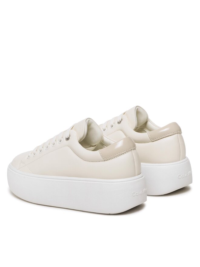 Calvin Klein Tenisice Calvin Klein Bubble Cupsole Lace Up HW0HW01356 Bež