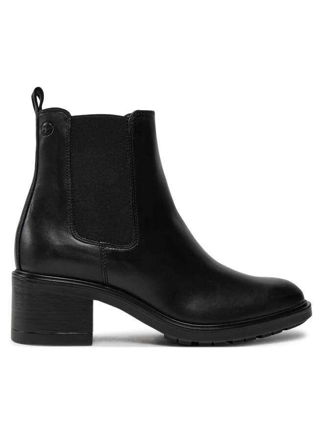 Tamaris Μποτάκια Tamaris 1-25016-43 Μαύρο