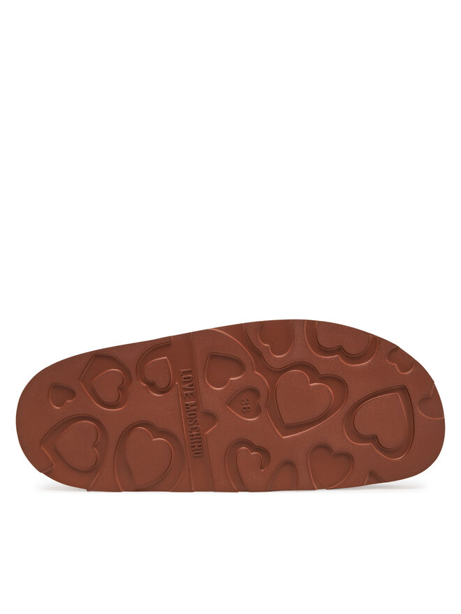 LOVE MOSCHINO Šľapky LOVE MOSCHINO JA28014I1MIE0201 Hnedá