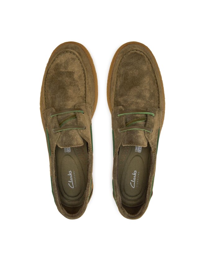 Clarks Мокасини Clarks Clarkbay Go 26177502 Хакі