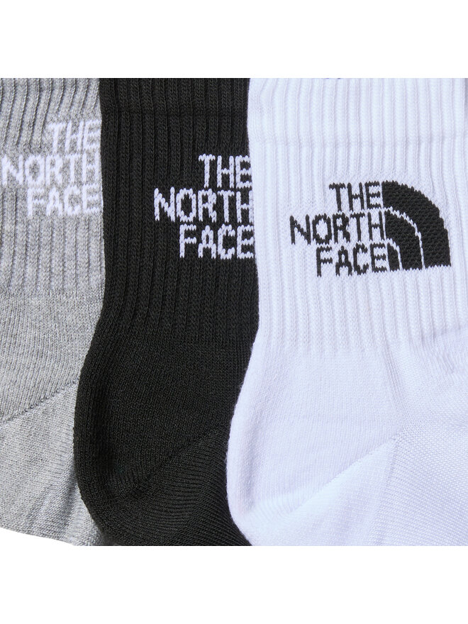 The North Face Zestaw 3 par wysokich skarpet męskich The North Face NF0A882G3OW1 Czarny