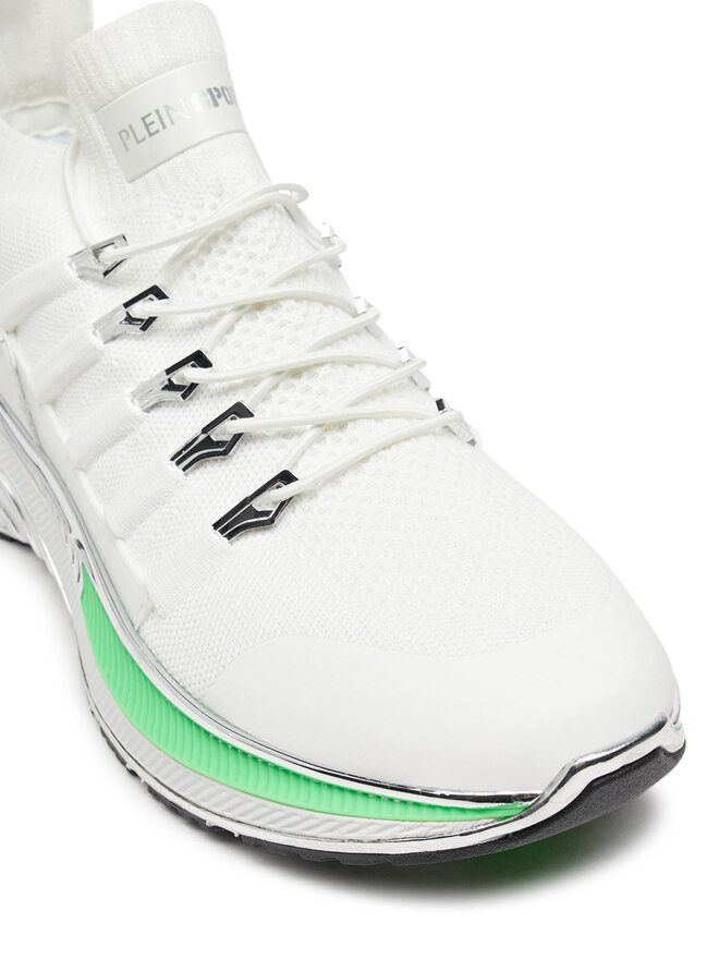 Plein Sport Sneakersy Plein Sport PADS USC0579 STE003N Biały