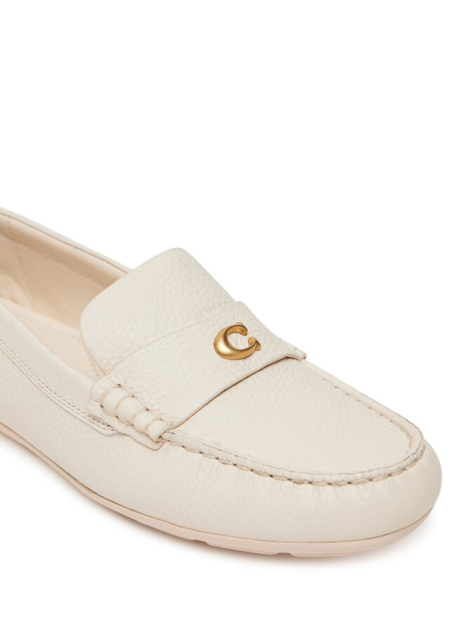 Coach Mokasyny Coach Driver CAS66 Écru