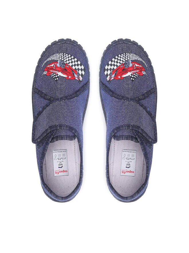 Superfit jongens Bill pantoffels 1-000279 pantoffels, groen, meerkleurig 7050, 35 EU