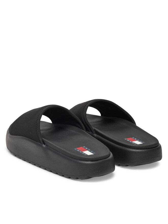 Tommy Jeans Şlapi Tommy Jeans Tjw Comfy Pool Slide EN0EN02765 Negru