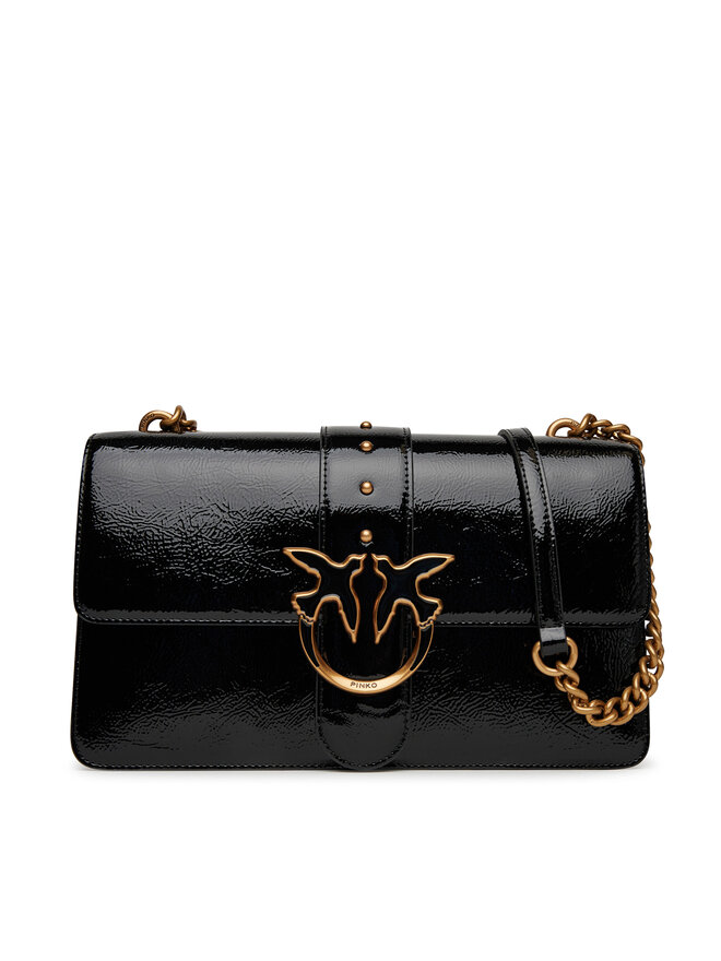 PINKO Ročna torba PINKO Love One Light Cl PE 25 PLTT 105313 A1UV Črna