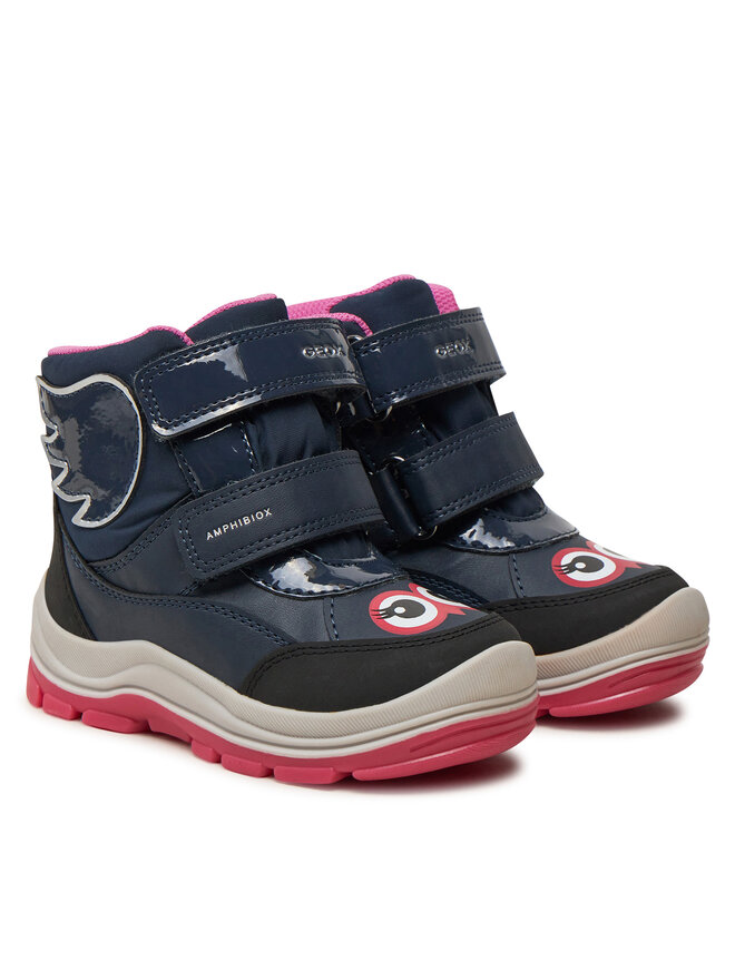 Geox Schneeschuhe Geox B Flanfil Girl B Abx B463WA 054FU C4268 S Dunkelblau