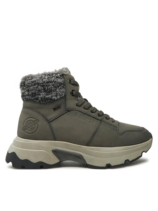 s.Oliver Schnürstiefeletten s.Oliver 5-26235-43 Grau