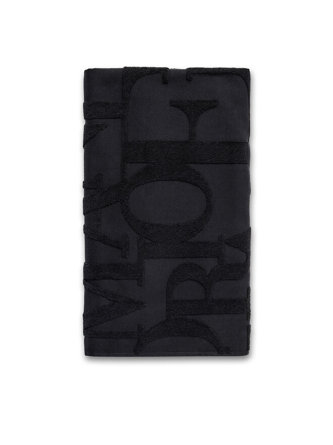 Emporio Armani Плажна кърпа Emporio Armani EX000022 AF12185 UC001 Черен