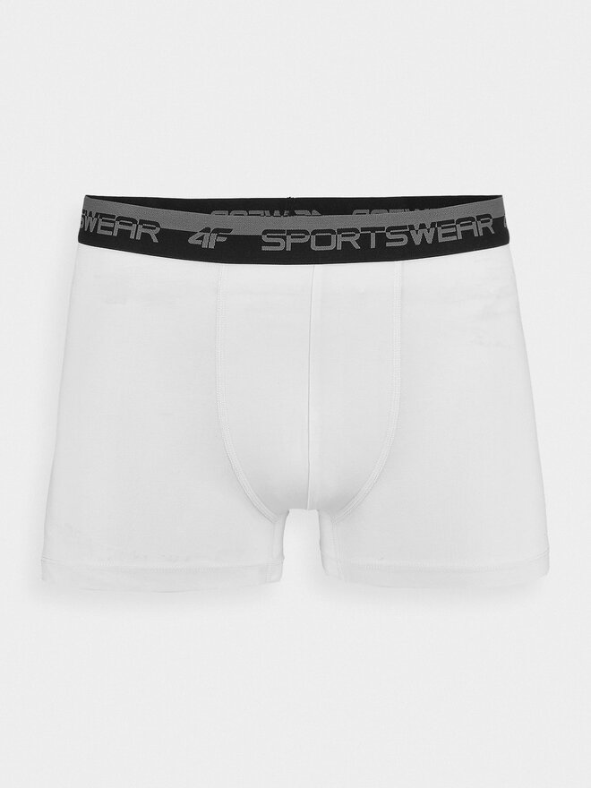 4F 4F 2er-Set Boxershorts 4FWSS24UBXSM036 Weiß