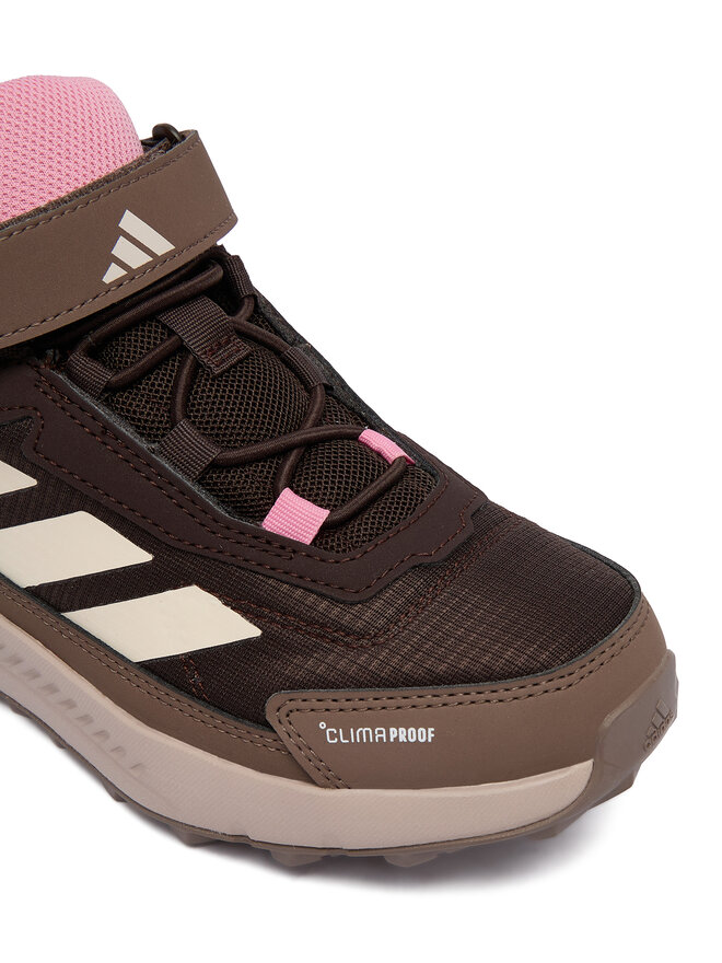 adidas Trekkingschuhe adidas Terrex Anylander Mid Climaproof Children Hiking Shoes KJ2670 Braun