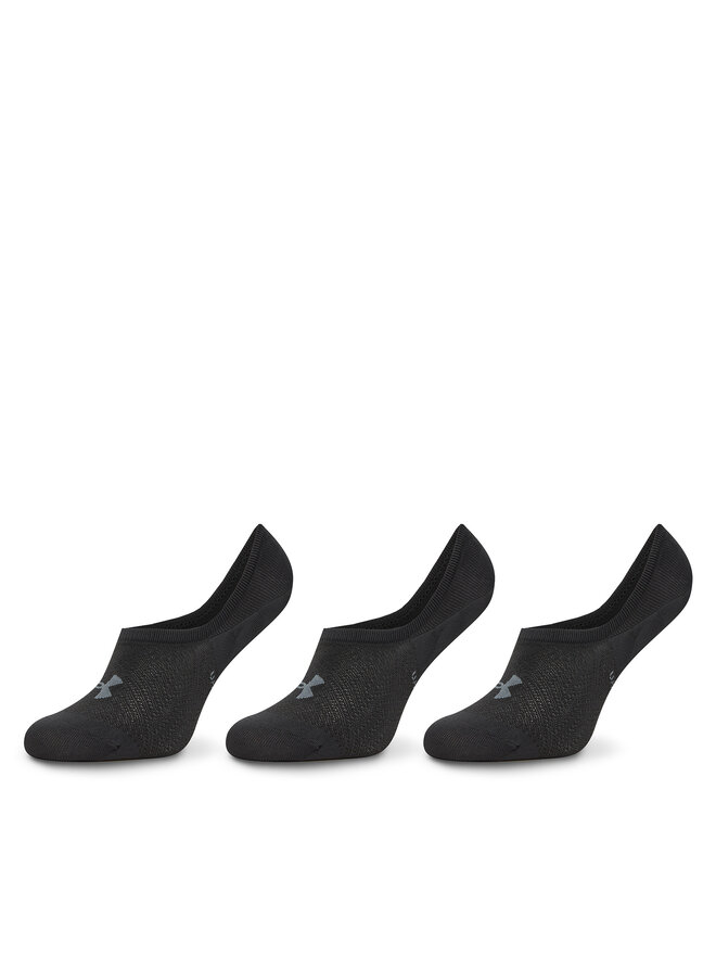 Under Armour Набір 3 пар шкарпеток до щиколотки unisex Under Armour Breathe Lite 1370075 Чорний