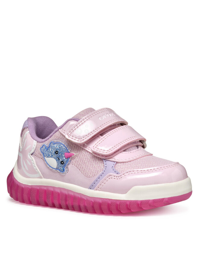 Geox Sneakersy Geox B Lightyloo B5561A 002AS C8842 Růžová