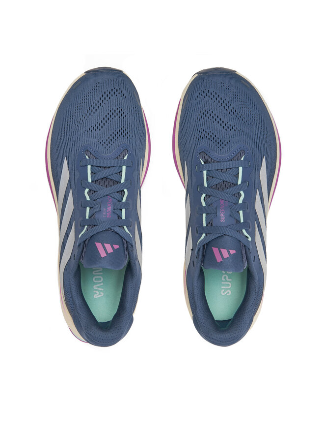 adidas Buty do biegania adidas Supernova Rise 2 JR7688 Granatowy