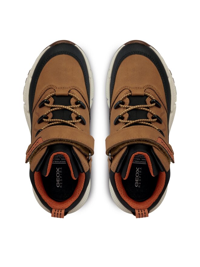 Geox Zābaki Geox J Flexyper Plus Boy J36LCG 0MEFU C2G9B M Dzeltens