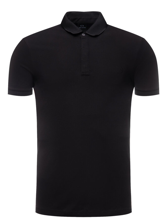 Armani Exchange Armani Exchange Poloshirt 8NZF91 ZJ81Z 1200 Schwarz Slim Fit