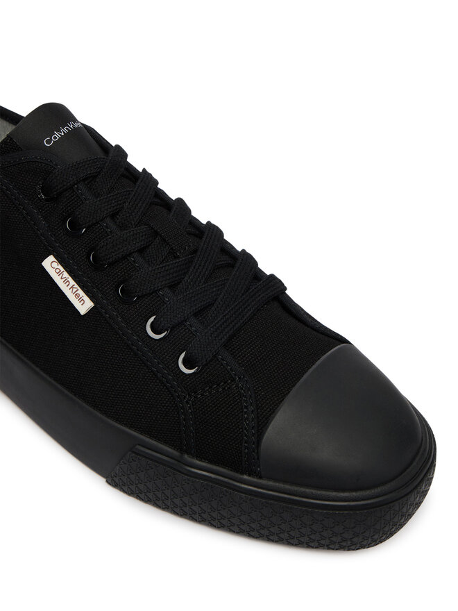Calvin Klein Sneakers aus Stoff Calvin Klein Vulc Laceup Cv HM0HM02121 Schwarz