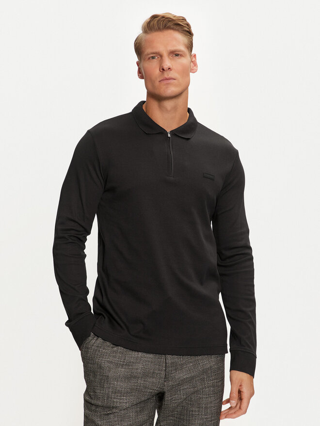 Calvin Klein Calvin Klein Poloshirt K10K113586 Schwarz Slim Fit
