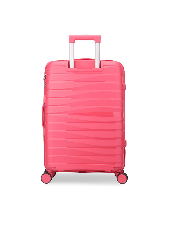 Semi Line Mittlerer Koffer Semi Line T5909-3 Rosa