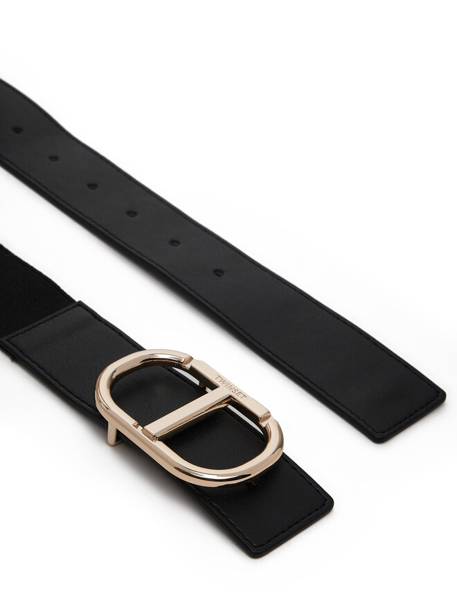 TWINSET Otroški pas TWINSET 251GJ5012 Črna