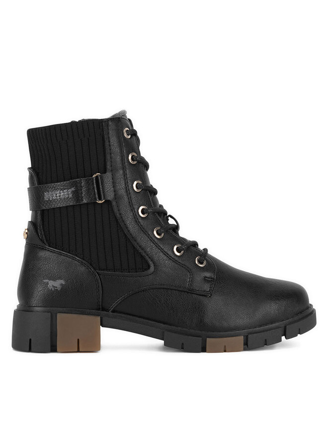 Mustang Stiefeletten Mustang 1443-502 Schwarz