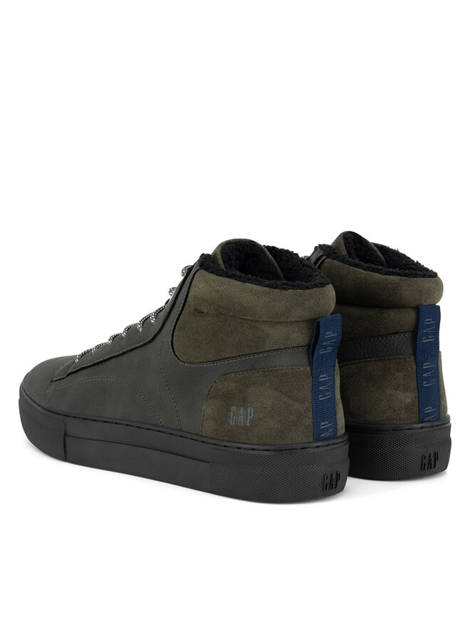 Gap Sneakersy Gap PORTLAND CUP MID M GP505011AM-OV00 Zielony