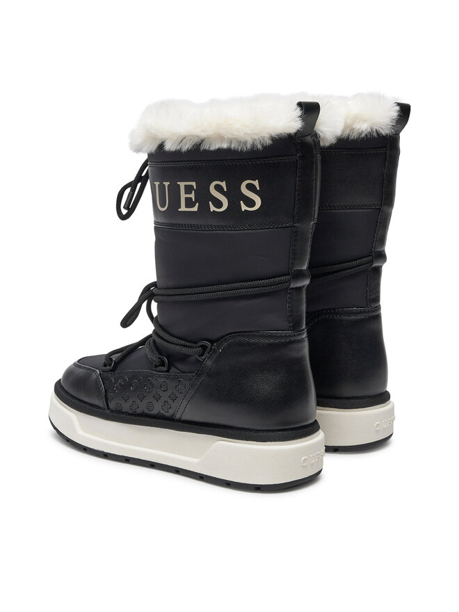 Guess Śniegowce Guess Undelo FLFUEL ELE11 Czarny