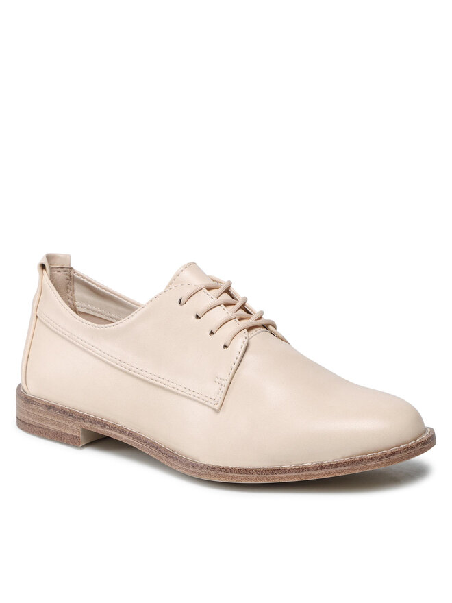 Derbies tamaris beige on sale