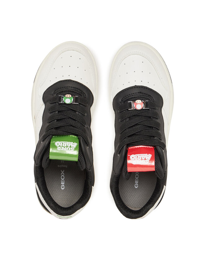 Geox Sneakersy Geox J Washiba J55LQC 5450 C0404 S Biały