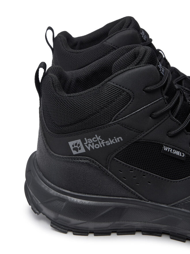 Jack Wolfskin Pārgājienu apavi Jack Wolfskin Hike Ventura Lite Xt Tfx Mid 4064791 Melns