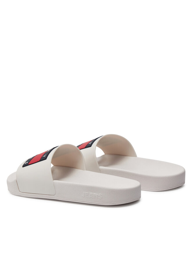 Tommy Jeans Papucs Tommy Jeans Flag Pool Sld Ess EN0EN02115 Ekru