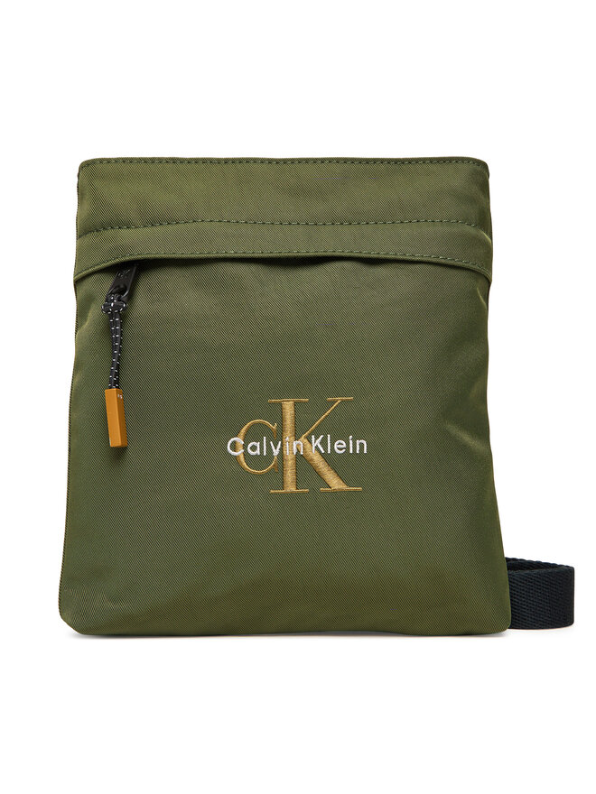 Calvin Klein Umhängetasche Calvin Klein Bold Flatpack LV04D3178G Grün