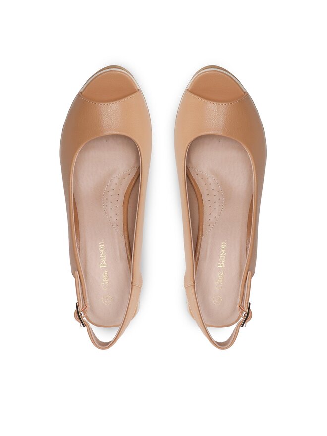 Clara Barson Босоніжки Clara Barson BETTY WS22257-01 Бежевий